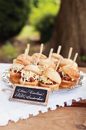 Pulled Pork Sliders - 18 sliders per tray