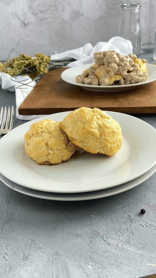 Mini Chicken Sausage & Gravy Biscuit - 112/Case