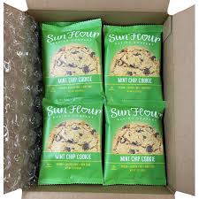 Gluten Free Vegan Mint Chocolate Chip Cookies — 3 oz, 12/Case
