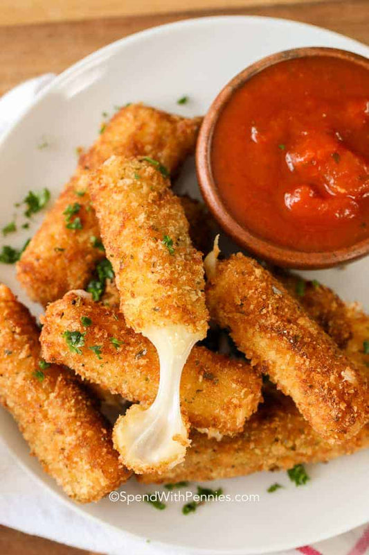 Breaded Mozzarella Cheese Sticks - 3"ea - 12 lb