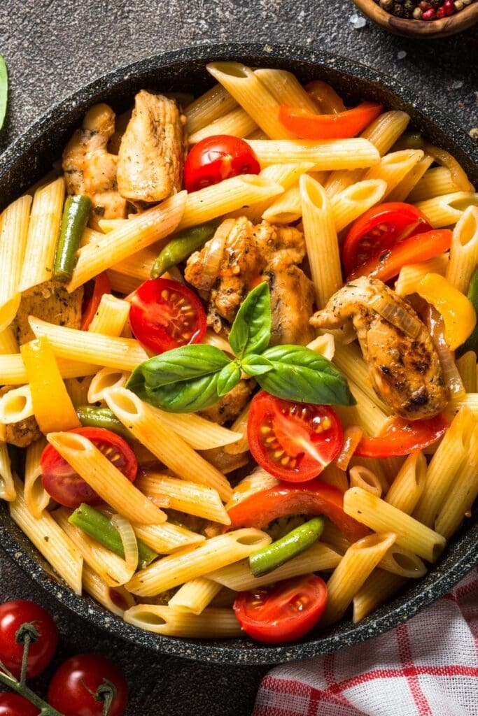 Montebello Organic Imported Italian Pasta 3 Shape Variety - Strozzapreti, Farfalle, Penne Rigate