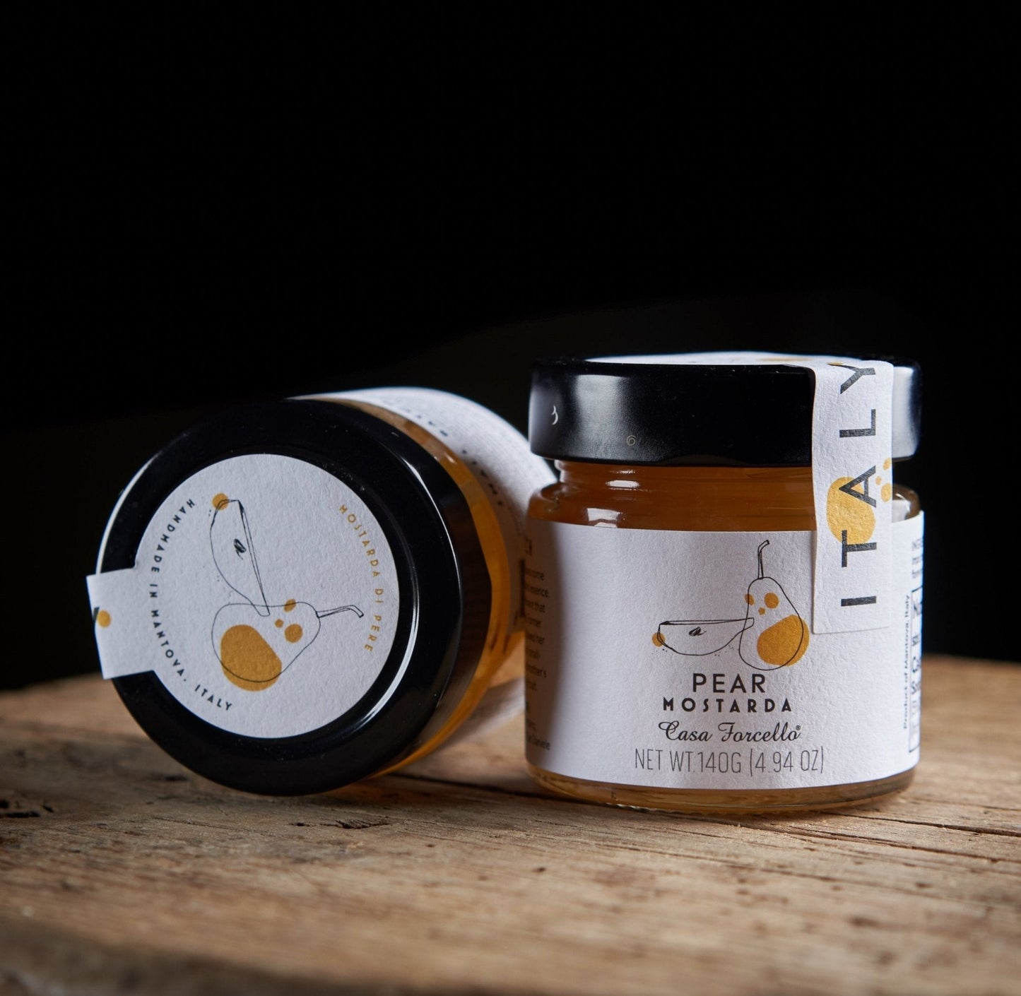 Casa Forcello Mostarda di Pere – Candied Pear Mostarda, 4.9 oz