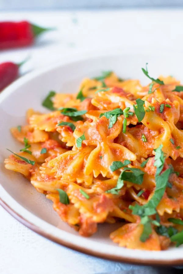 Montebello Organic Imported Italian Pasta 3 Shape Variety - Strozzapreti, Farfalle, Penne Rigate