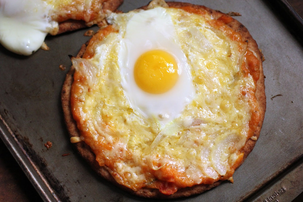 Naan Breakfast Pizza