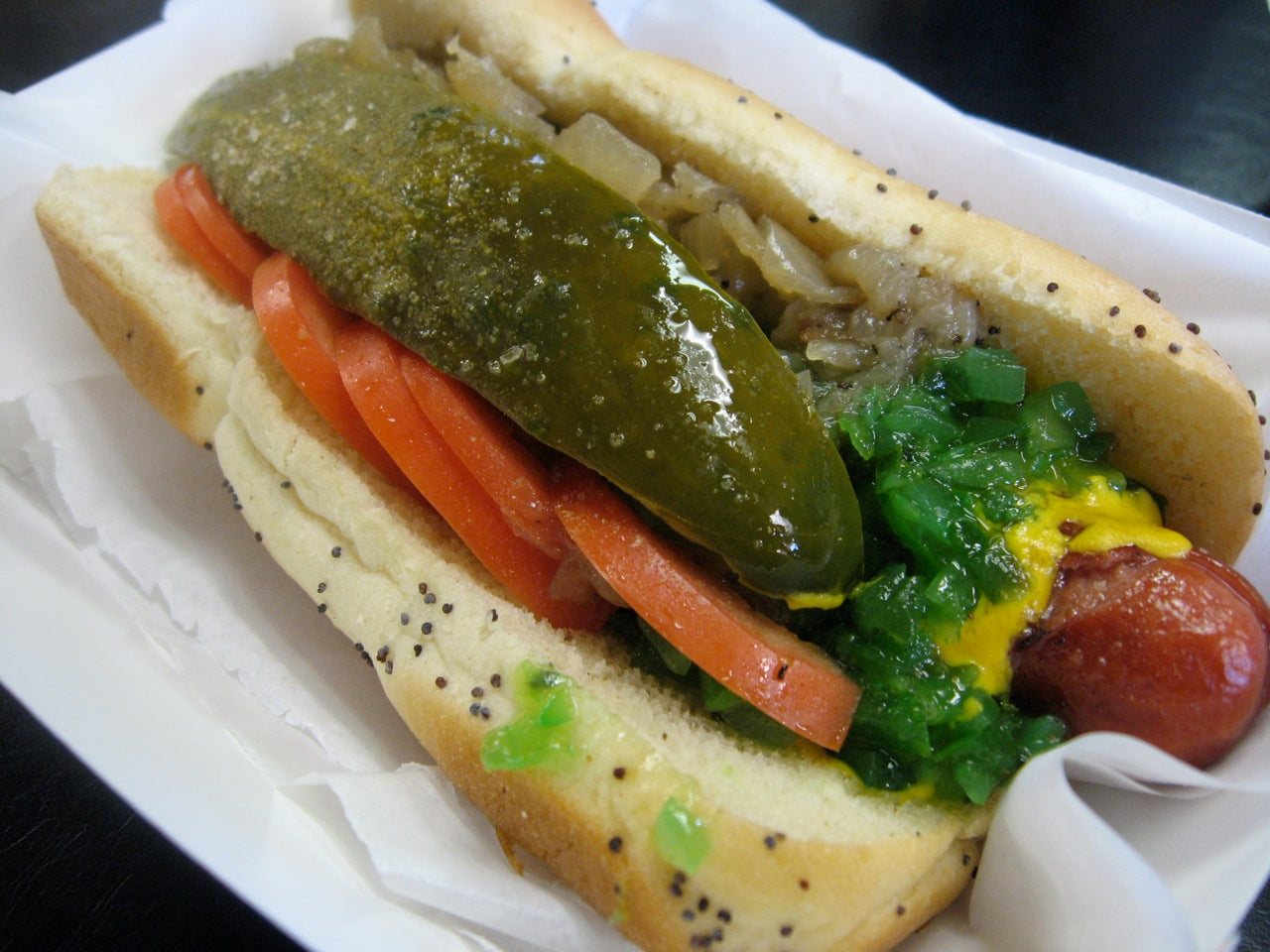 Nathan's Famous 6" - 5/1 Jalapeno & Cheese Beef Franks Hot Dogs - 100/Case