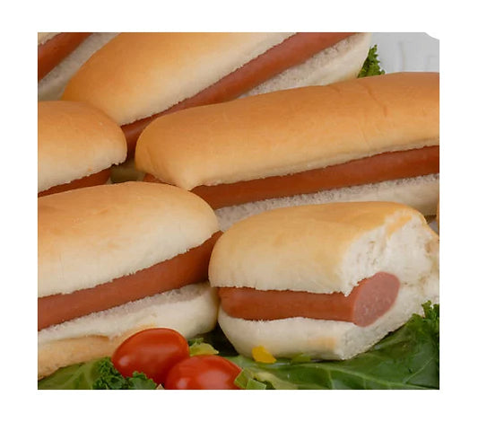 Nathans Famous Slider Hot Dog in Microwave Bun - 2 per pack - 24 /Case