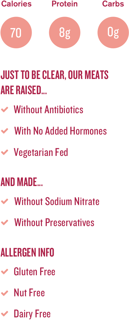 SPICY ITALIAN PORK STICKS - 24 Sticks