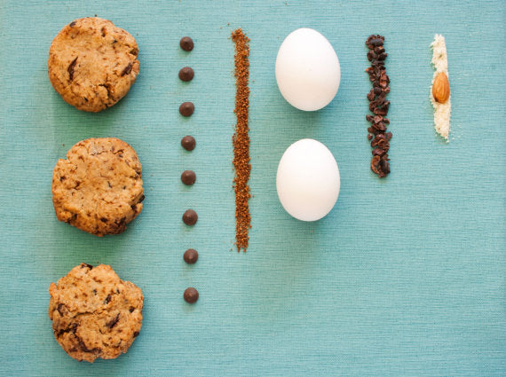 4 Bags of Nibblee Bits - Paleo, Gluten-Free, Grain-Free, Non-GMO, Vegan Chocolate Chip Cookie Mix