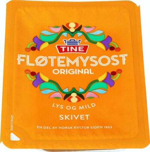 Fløtemysost TINE (Norwegian Brown Cheese) - Sliced - Brunost