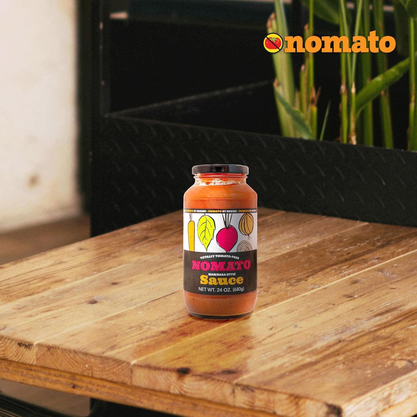 Nomato Tomato-Free Marinara Sauce – 24 oz, Bundle Pack of 3