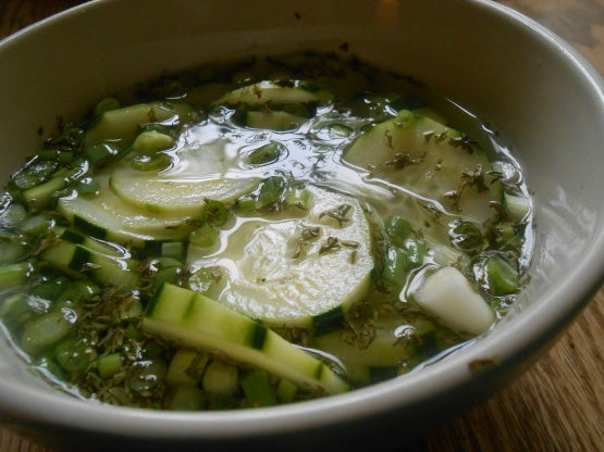 Norwegian Cucumber Salad (Agurksalat)