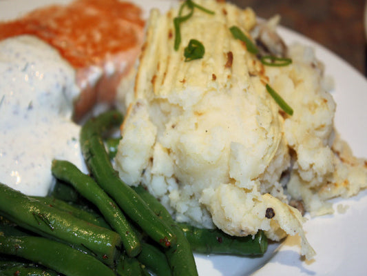 Norwegian Potato Mushroom Bake