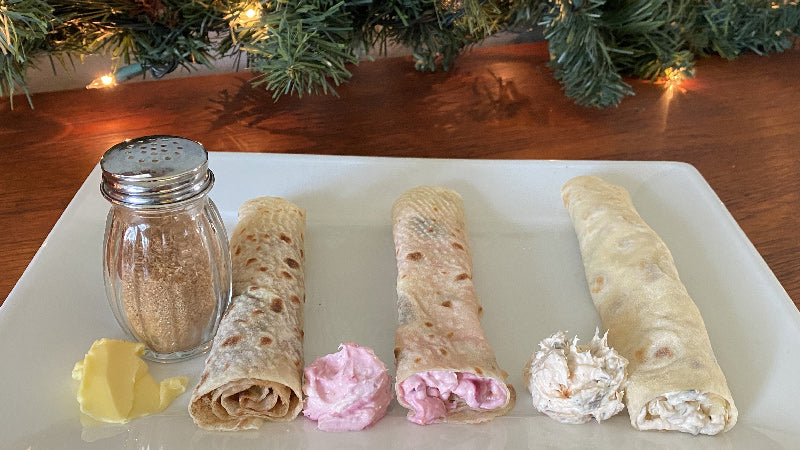 SCANDINAVIAN HANDMADE LEFSE - 6 oz -12 Packs