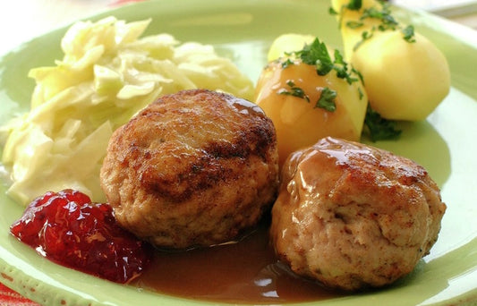 Kjøttboller Norwegian Meatballs Premixed Shape & Cook - 2 lb