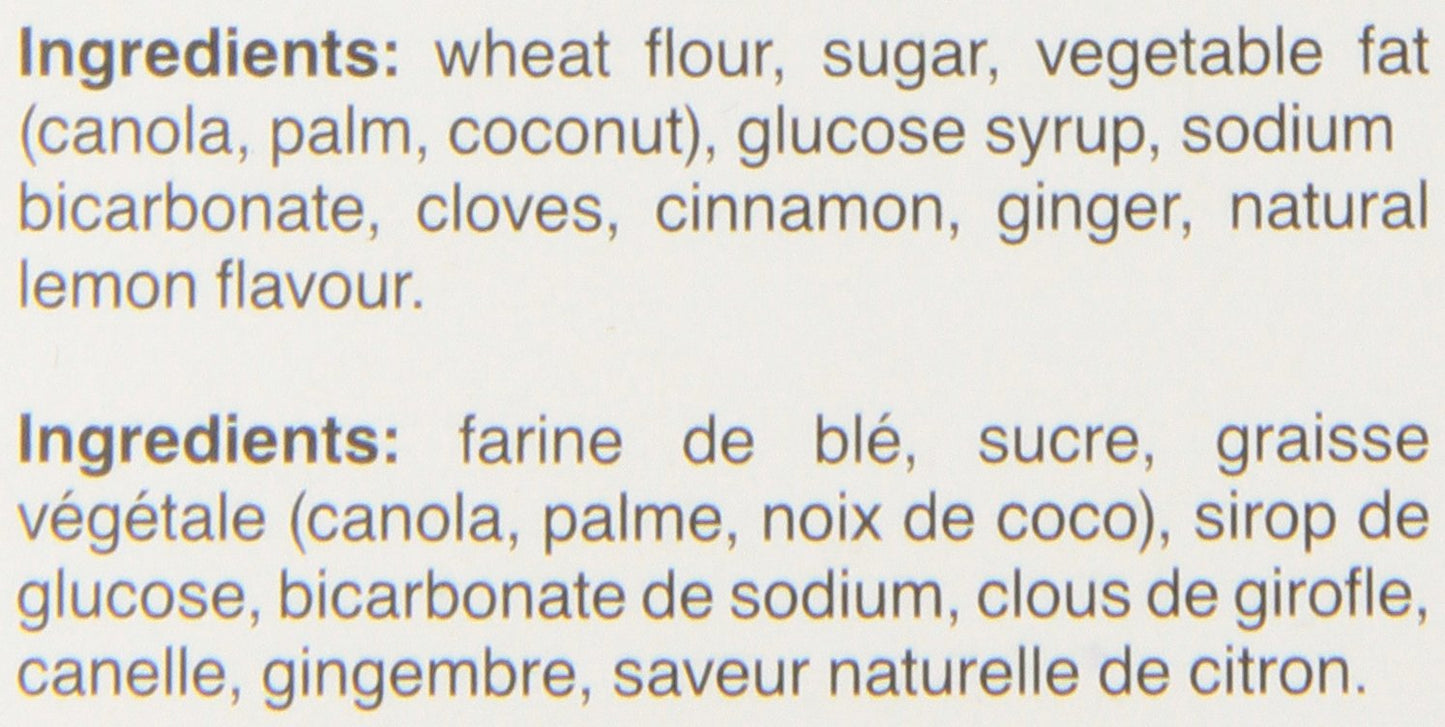 Nyakers Swedish Lemon Ginger Snaps 5.3 oz