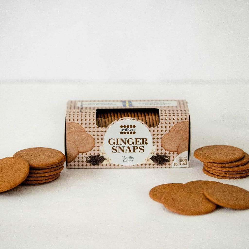 Nyakers Swedish Vanilla Ginger Snaps 5.3 oz