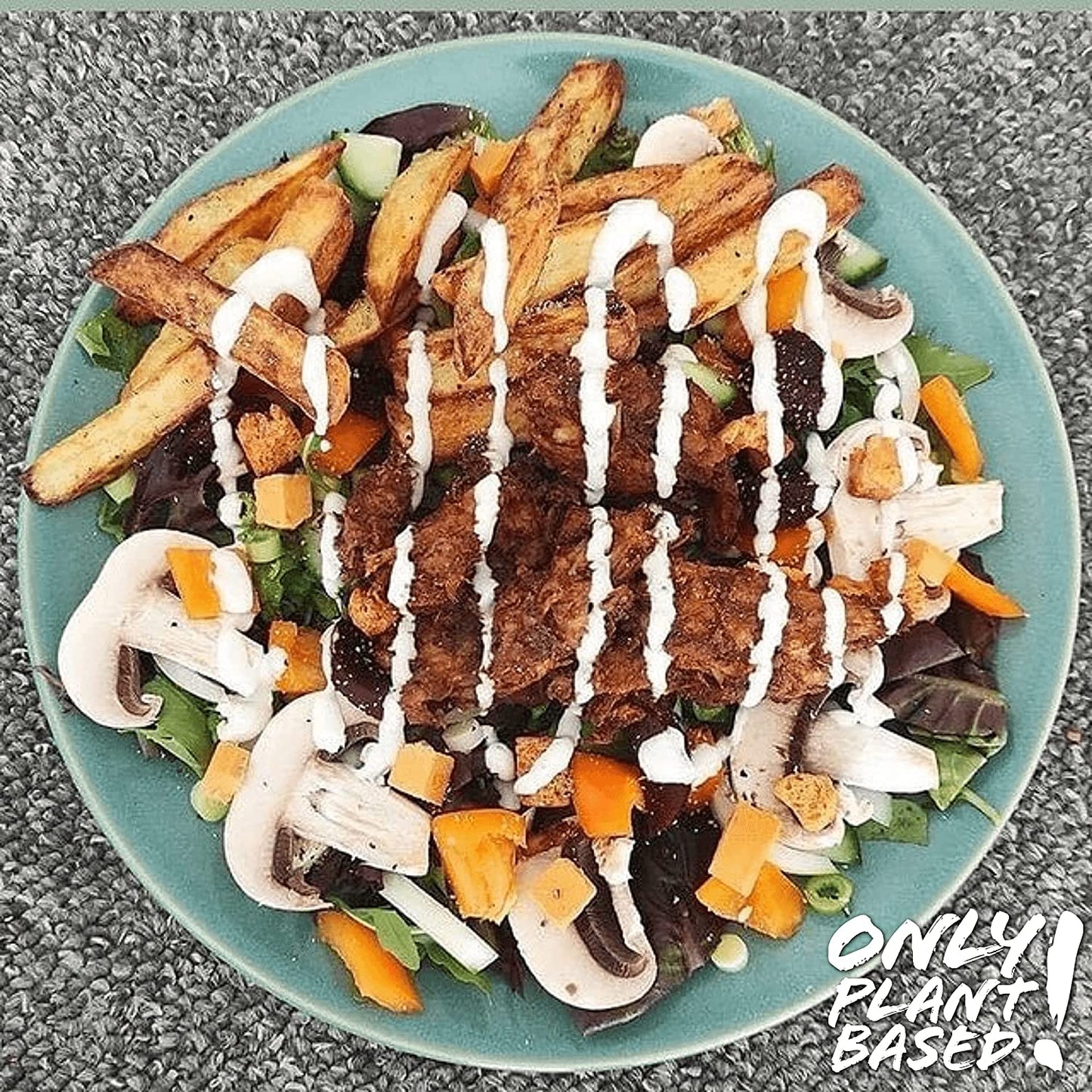 Only Plant Based Vegan Pantry Staple Variety Pack - Chipotle, Ranch Dressing, Sour Cream, Squeeze Bottles