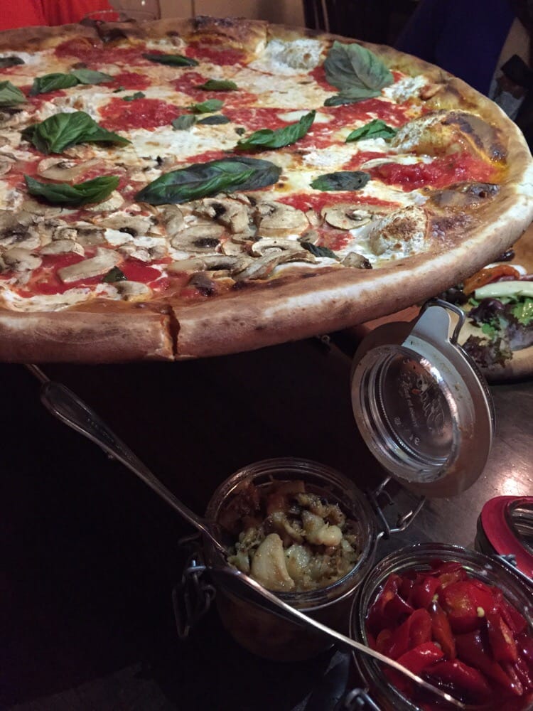 Coal Oven Mushroom with White Truffle Oil Giant Slice - 8 Giant Slices