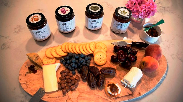 Chutney Gift Trio w/ Gift Box Black (5 oz jars) - Holmsted Fines