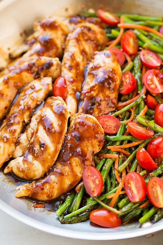 Balsamic Chicken and Veggies