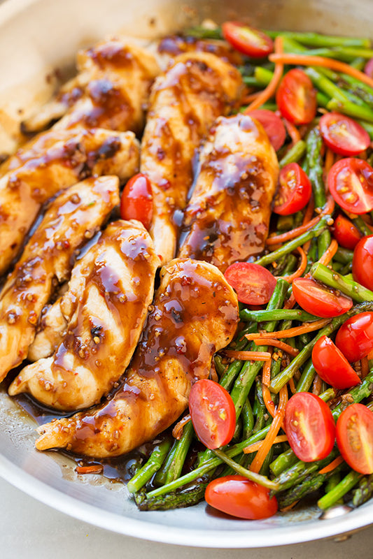 Balsamic Chicken and Veggies