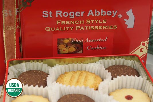 ORGANIC BON APPETIT ASSORTED COOKIES TIN BOX