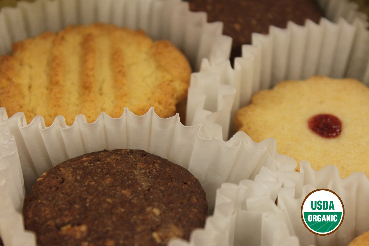 ORGANIC BON APPETIT ASSORTED COOKIES TIN BOX