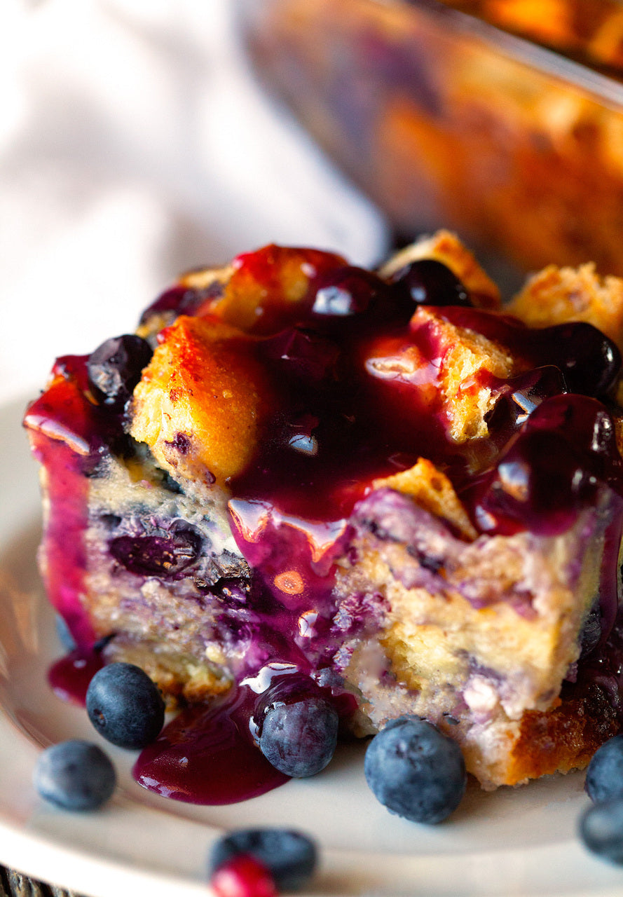 Blueberry French Toast Casserole