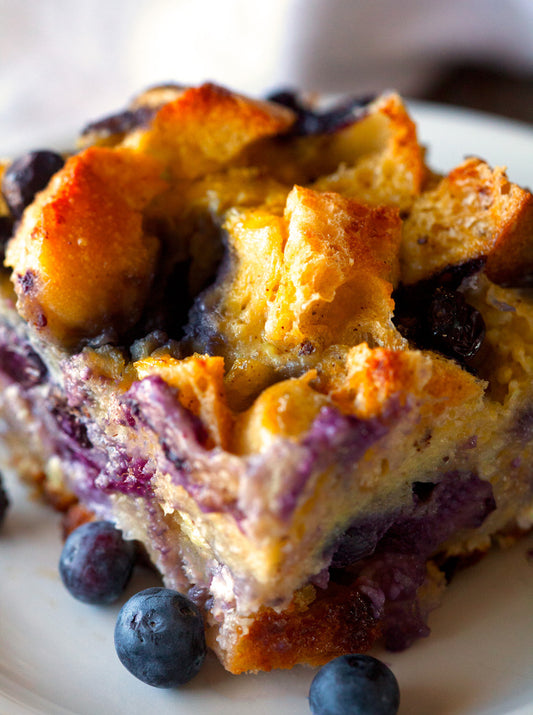 Blueberry French Toast Casserole