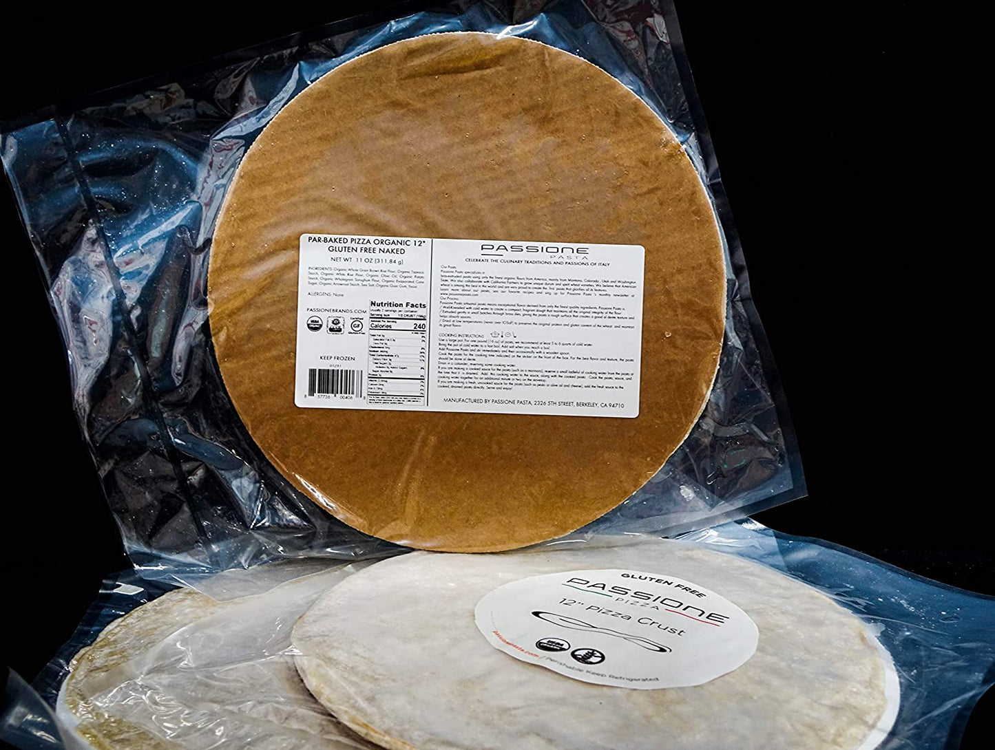 Passione Pizza Gluten-Free Crust - 3 Pack