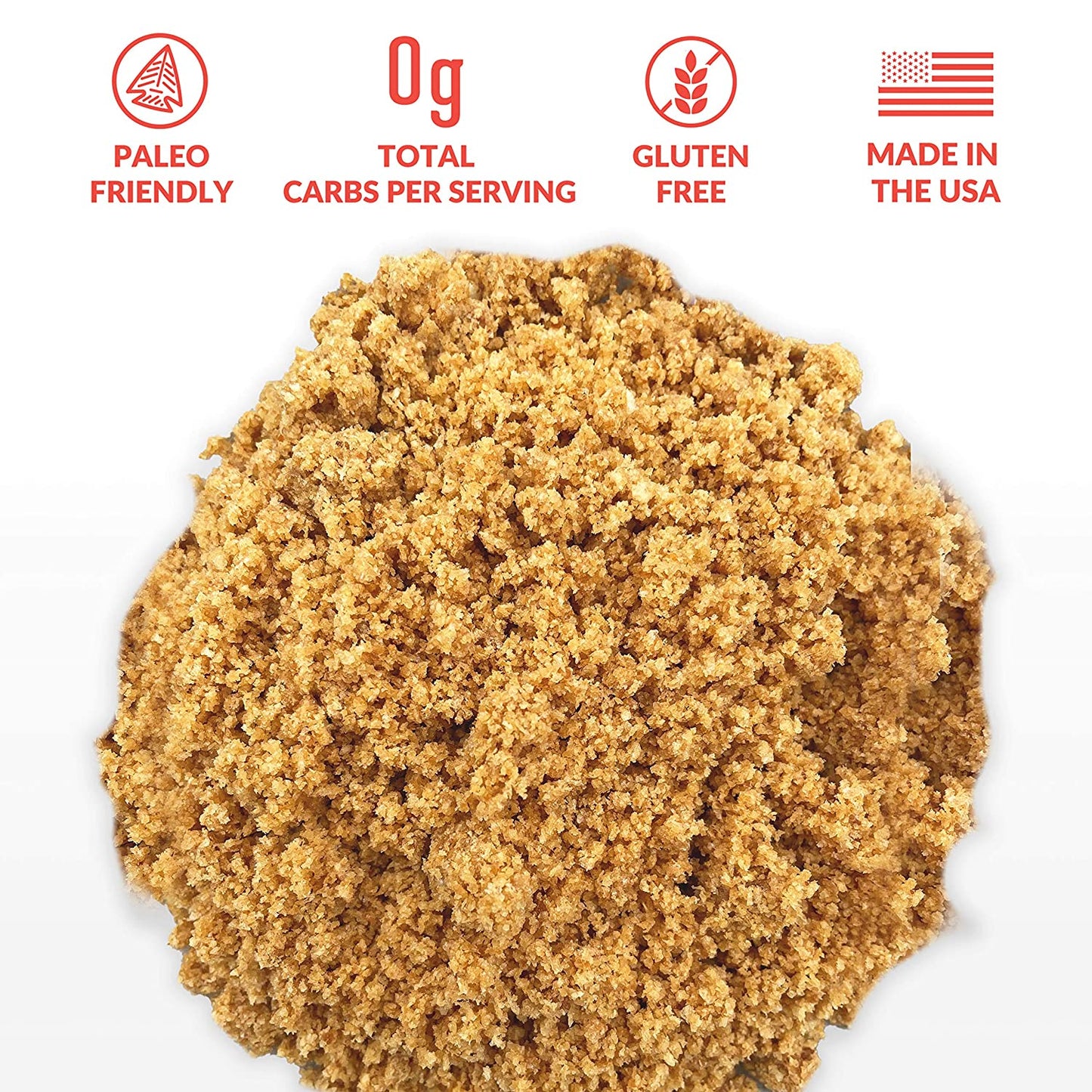 Pork Panko 0 Carb Pork Rind Breadcrumbs Bulk - Keto, Paleo Friendly, Naturally Gluten Free - 6 lbs