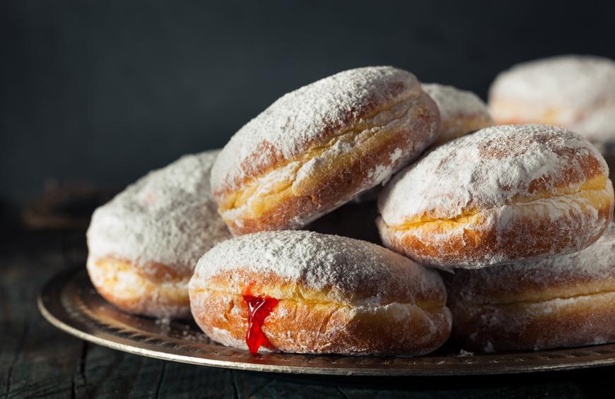 Paczki Jelly/Cream Filled Donuts - 1 Dozen
