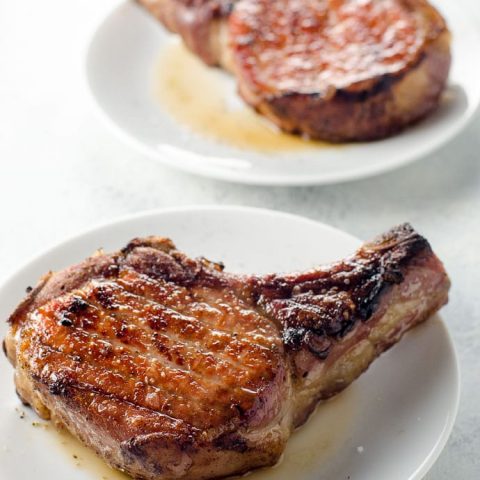 BONE IN BERKSHIRE THICK RIBEYE PORK CHOP- 1 lb