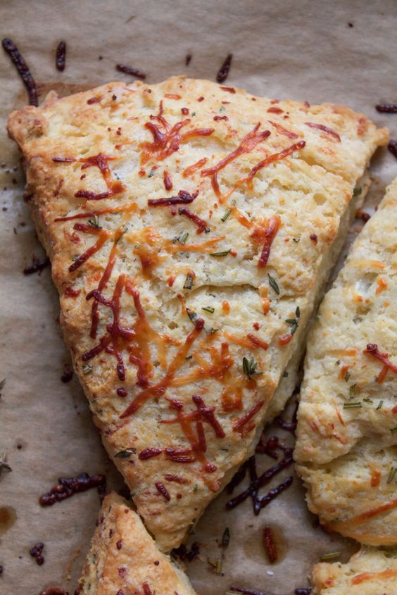 Parmesan, Rosemary & Thyme Scones - 1 Dozen