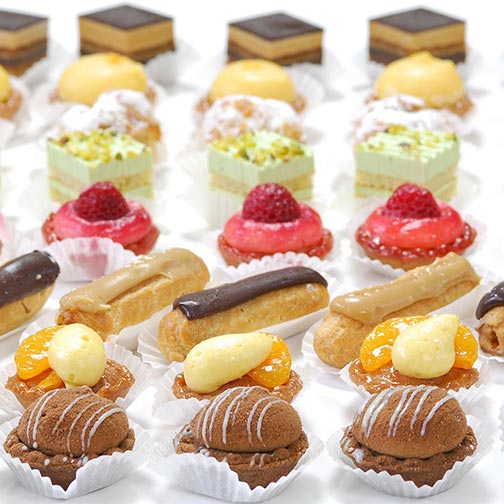 Petits Fours - Sweet Cravings - 58 pieces