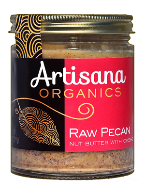 Pecan Butter (8oz)  Raw 100% Organic Pecan Butter