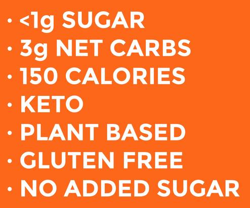 Pecan Almond Keto Nut & Seed Bar, 12-Pack GF