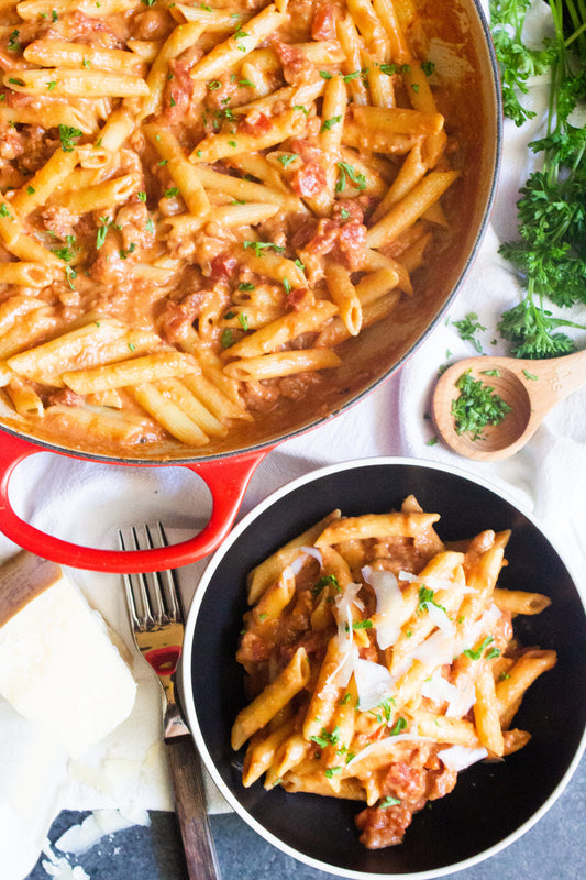 Penne alla Vodka Meal Kit - Pasta, Sauce, Pancetta & Parmesan Cheese