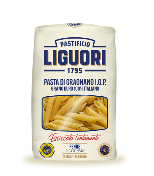 Liguori Penne Pasta - NON GMO - 4 Pack