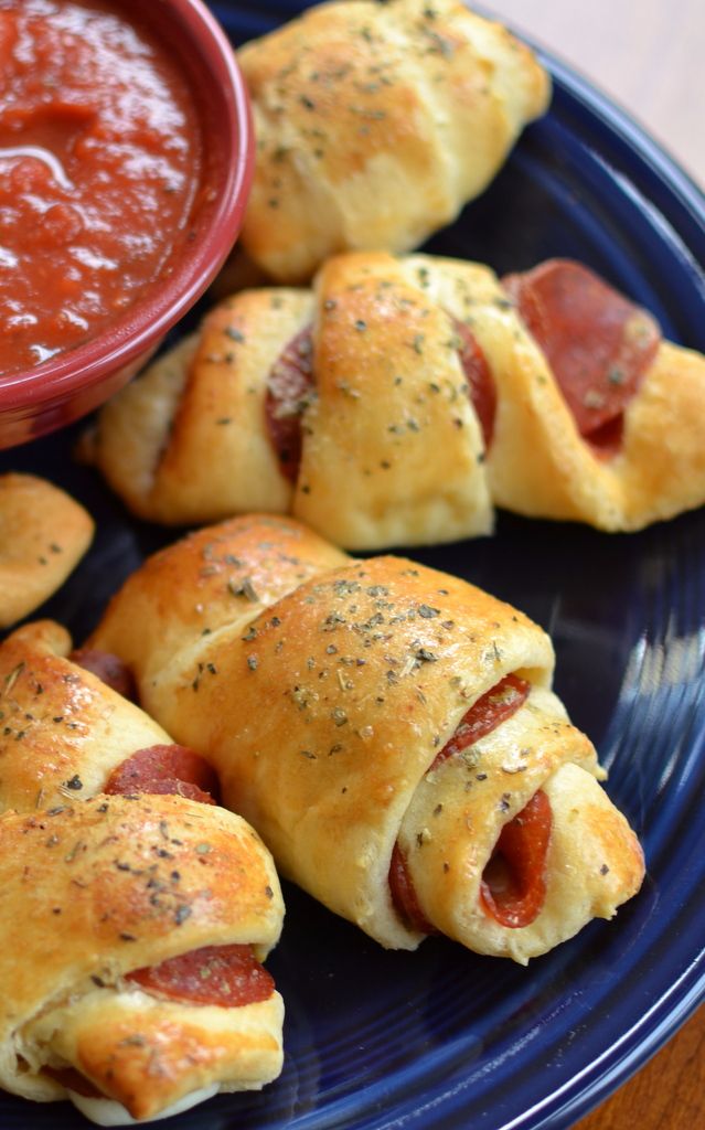 Mozzarella Pepperoni Croissant Rolls - 16 Rolls