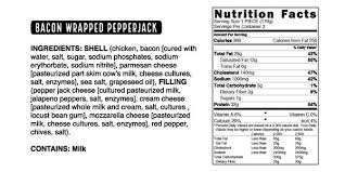 Real Good Foods Bacon Wrapped Stuffed Chicken Pepperjack 2ct