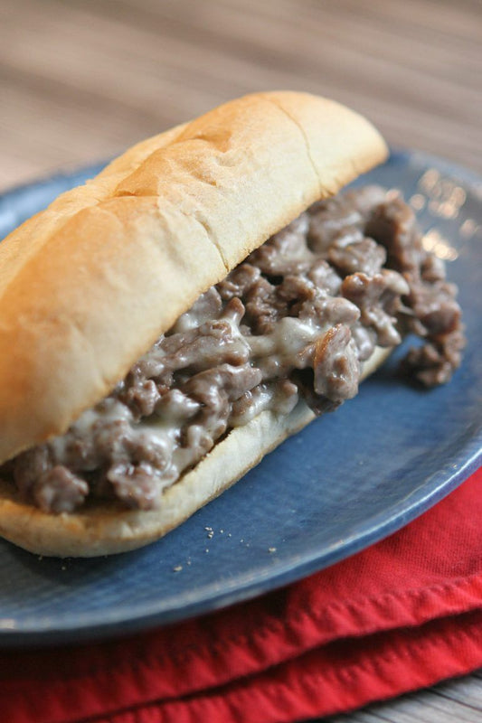 Original Philly WOW Seasoned Beef Sandwich Slices - 5 oz - 32 per case
