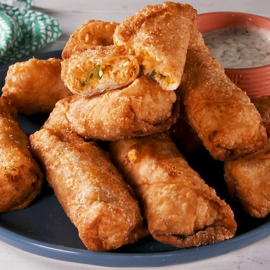 Buffalo Chicken Philly Cheesesteak Egg Rolls - 2.5 oz - 60/Case