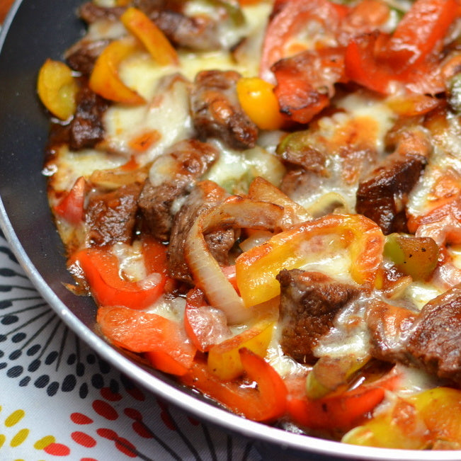 Philly Steak & Cheese Skillet