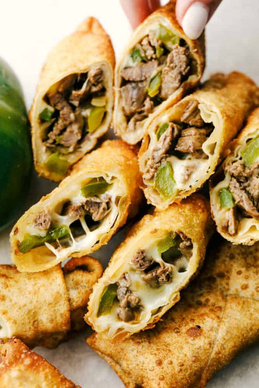 Philly Cheesesteak Egg Rolls - 60/Case
