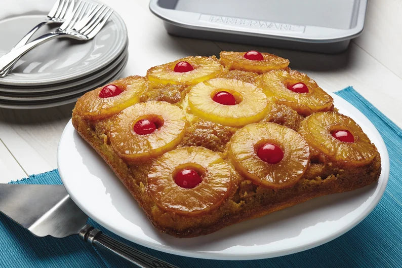 Pineapple Rum Upside Down Cake