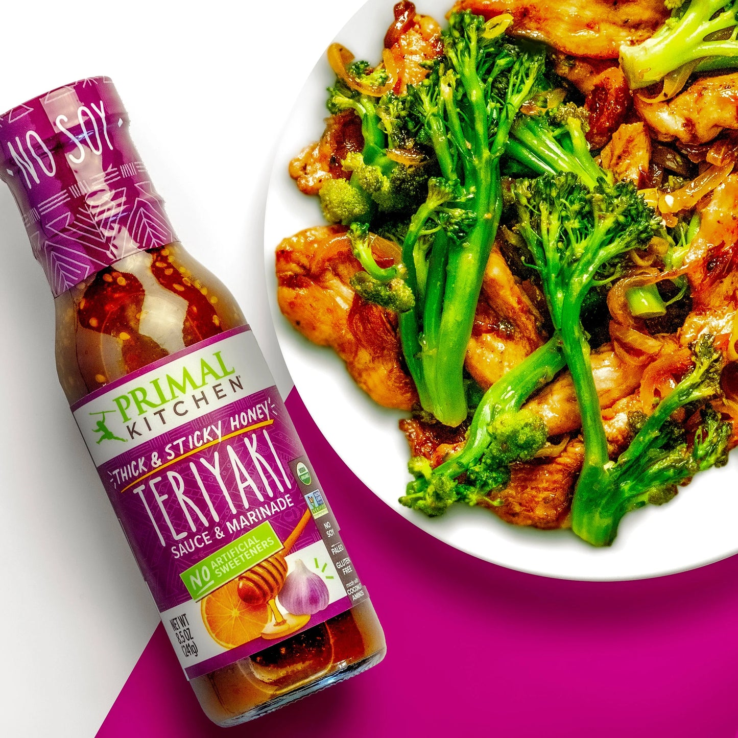 Primal Kitchen No Soy Teriyaki Sauce Variety 3 Pack