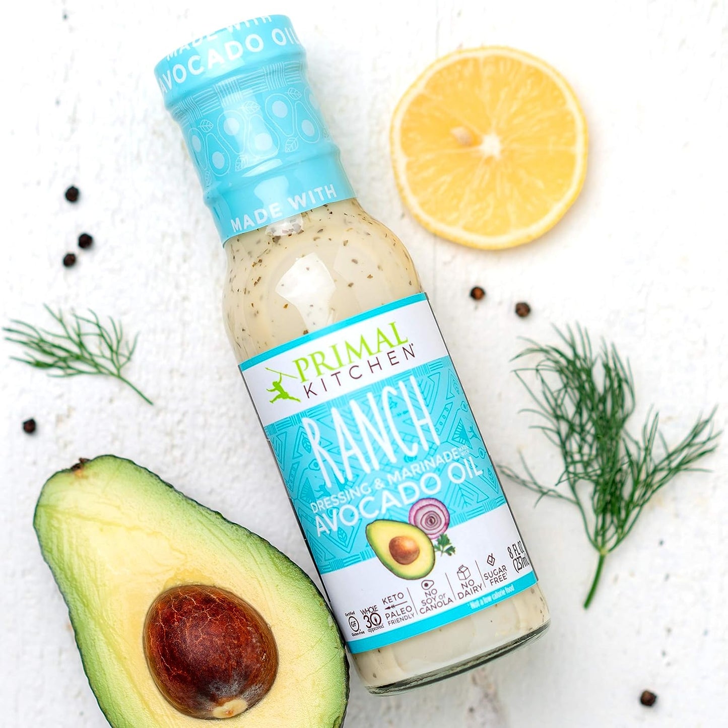 Primal Kitchen Starter Kit with Extra Virgin Avocado Oil - includes 5