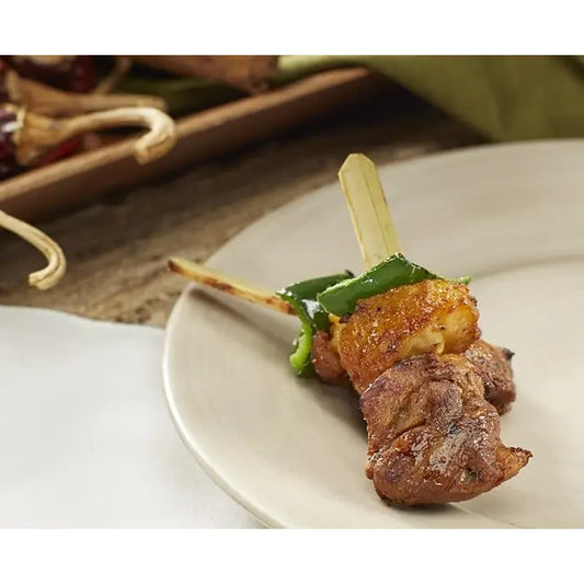 Chicken Guajillo Mole & Plantain Skewer - 100/Case