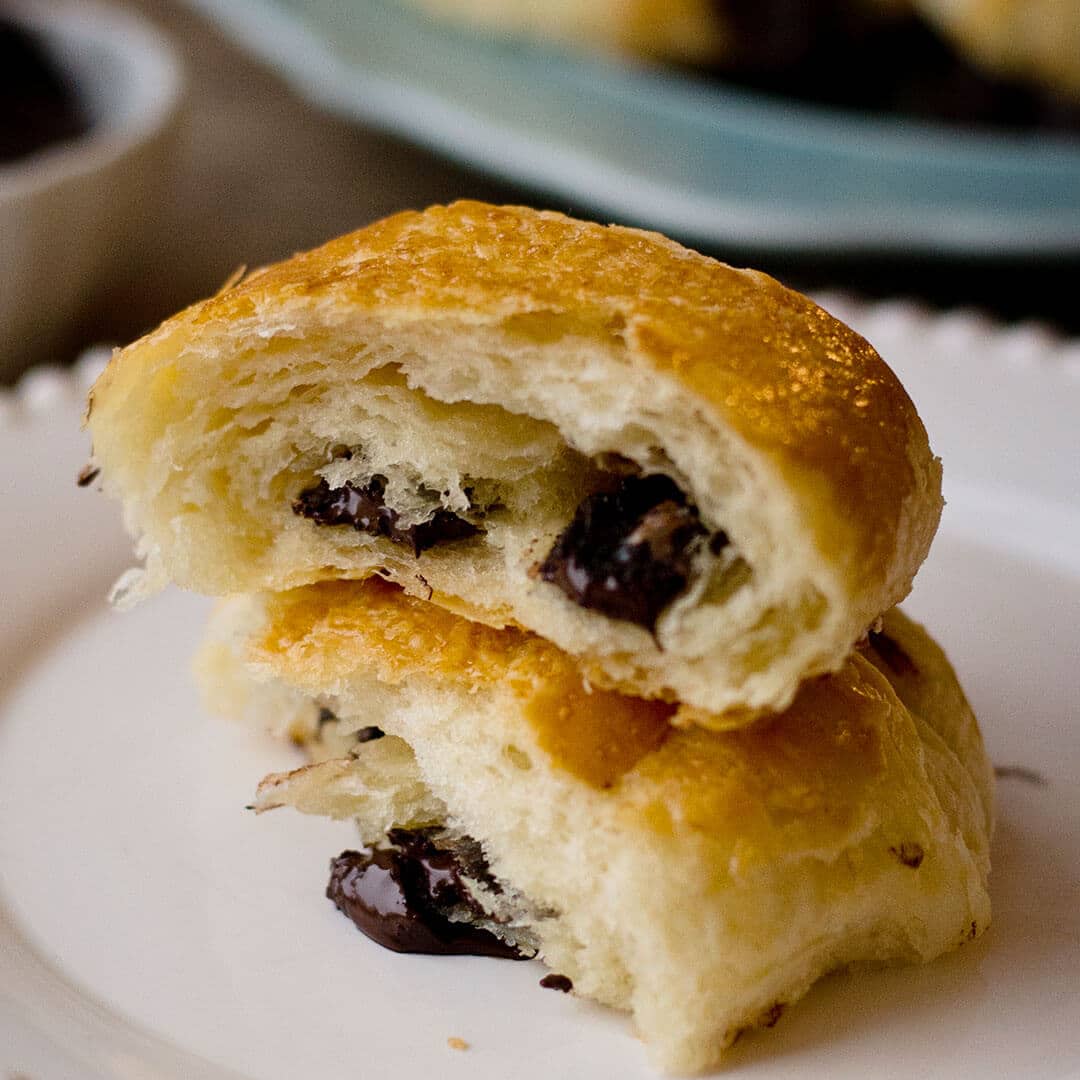 Ready to Bake Butter Pain Au Chocolate 2.47 oz - 90/Case